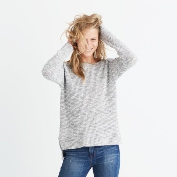 Madewell Sweaters - Madewell Gray Leftbank Pullover Sweater - NWT